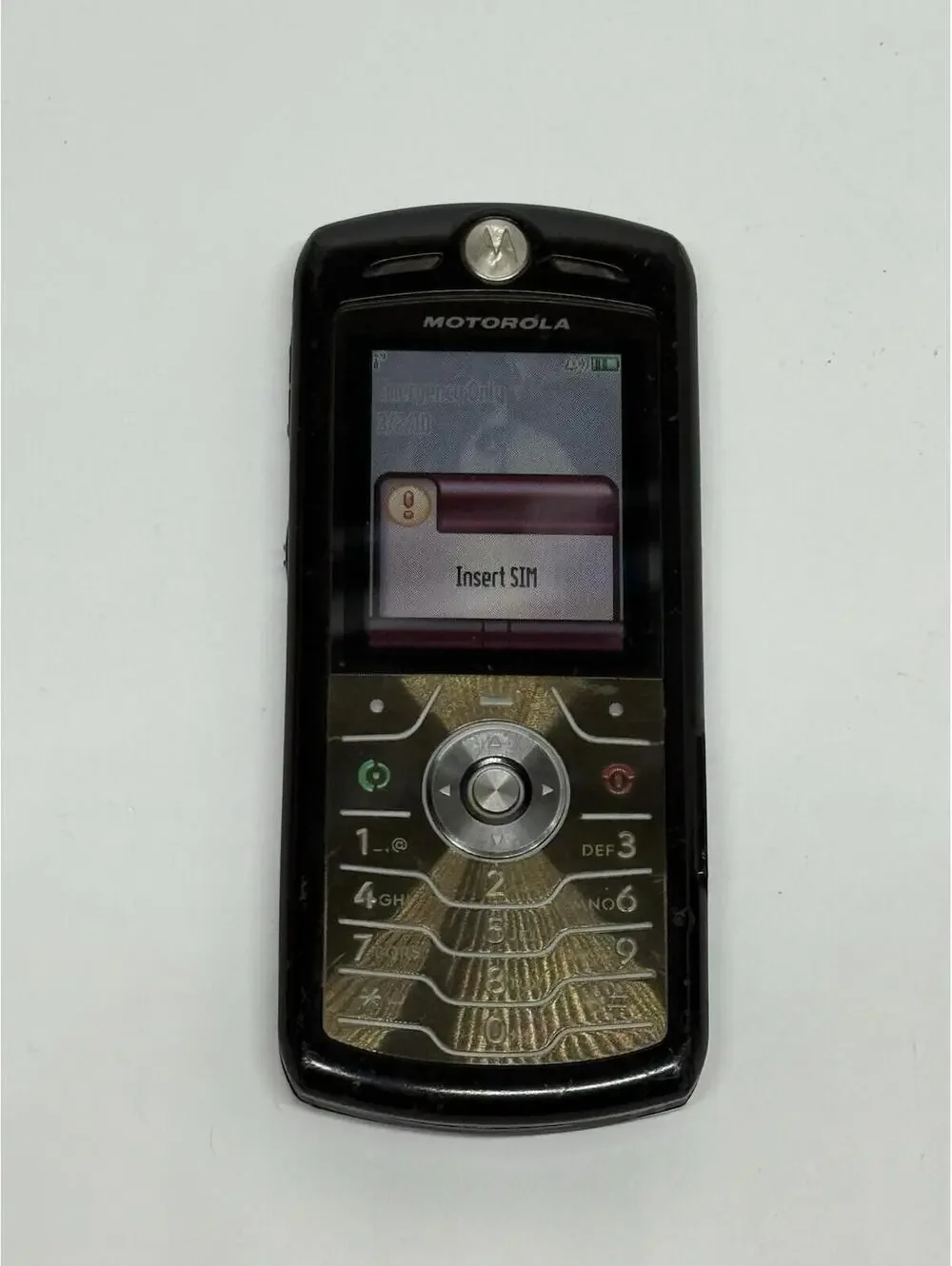 Motorola SLVR L7 Black GSM Cell Phone